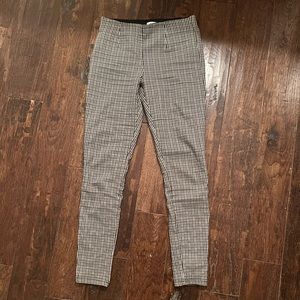 Plaid CALVIN KLEIN skinny pant